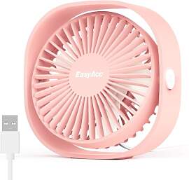 EasyAcc USB Ventilator, Mini Ventilator, Leise USB 
