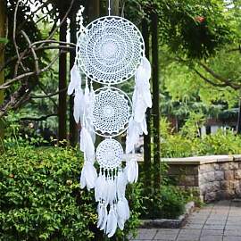 EasyBravo Extra Großer Traumfänger im Boho-Stil, 