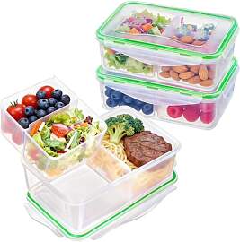EASYLOCK Meal Prep Boxen Brotdose für Erwachsene
