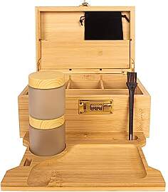 EasyStar Hash Box Bambus große Organizer mit