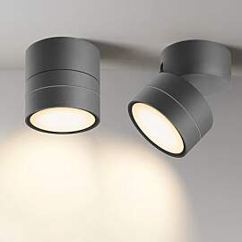 EBION GX53 Aufbauspot Anthrazit, Deckenspots 90°