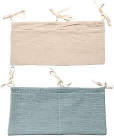 Ebksqs 2 Stück Wickeltisch-Organizer –