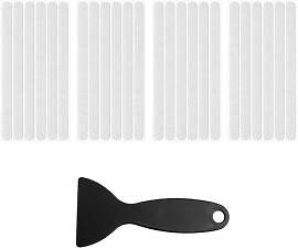 Ebksqs 26 Stück Transparente Antirutsch Aufkleber 