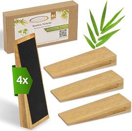 ECENCE 4er Set Türstopper Boden - Türkeile aus
