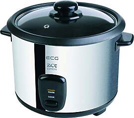 ECG RZ 19 Reiskocher, Steel, 1.8 liters, metallic, 
