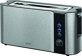 ECG ST 10630 SS Toaster, Rostfreier Stahl,
