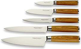 Echtwerk Damastmesser Set 5 teilig, Küchenmesser