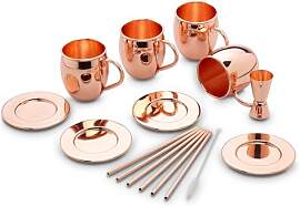 ECHTWERK Moscow Mule Becherset, Cocktailgläser,