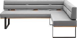 Eckbank Canon LI. in Silberfarben