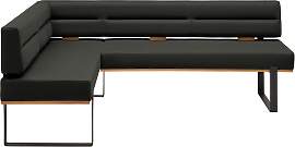 Eckbank Canon RE. in Graphitfarben