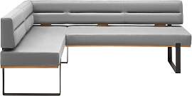 Eckbank Canon RE. in Silberfarben