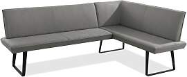 Eckbank Elba links - 235 x 170 cm alpine grau