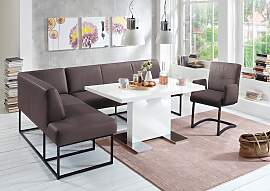 Eckbank EXXPO - SOFA FASHION "Affogato,