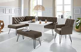Eckbank EXXPO - SOFA FASHION "Doppio,