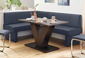 Eckbank HOME AFFAIRE, blau, B:152cm H:89cm