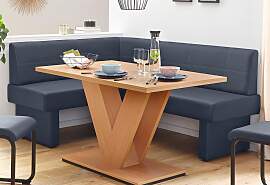 Eckbank HOME AFFAIRE, blau, B:182cm H:89cm