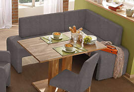 Eckbank HOME AFFAIRE "Bologna", braun