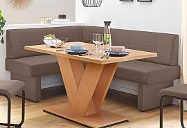 Eckbank HOME AFFAIRE, braun (cappuccino), B:182cm