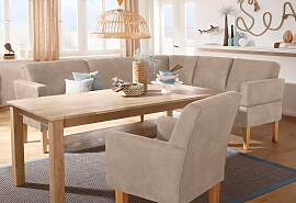 Eckbank HOME AFFAIRE "Fehmarn", beige,