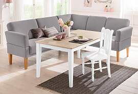 Eckbank HOME AFFAIRE "Fehmarn", grau,