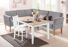 Eckbank HOME AFFAIRE "Fehmarn", grau,