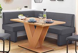 Eckbank HOME AFFAIRE, grau, B:182cm H:89cm