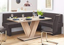 Eckbank HOME AFFAIRE "Nils", braun