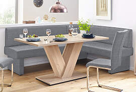 Eckbank HOME AFFAIRE "Nils", grau (grau