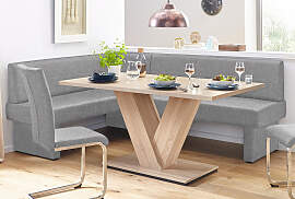 Eckbank HOME AFFAIRE "Nils", grau