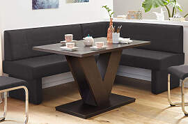 Eckbank HOME AFFAIRE "Nils", schwarz