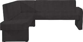 Eckbank HOME AFFAIRE "Umag", schwarz