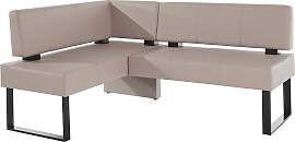 Eckbank OTTO HOME "Oliver mit Metallgestell,