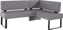 Eckbank OTTO HOME "Oliver mit Metallgestell,