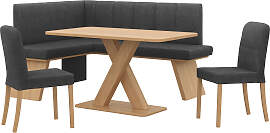 Eckbankgruppe OTTO HOME "Nina", schwarz