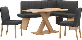 Eckbankgruppe OTTO HOME "Nina", schwarz