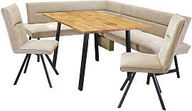 Eckbankgruppe OTTO HOME "Sava", braun