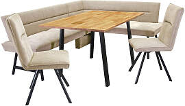 Eckbankgruppe OTTO HOME "Sava", braun