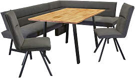 Eckbankgruppe OTTO HOME "Sava", grau