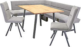 Eckbankgruppe OTTO HOME "Sava", grau