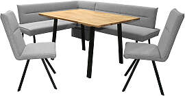 Eckbankgruppe OTTO HOME "Sava", grau