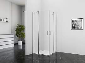 Eckdusche MARWELL "Neptun II", weiß,