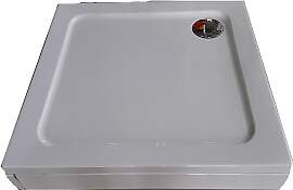 Eckduschwanne SANOTECHNIK "Bora", weiß, 