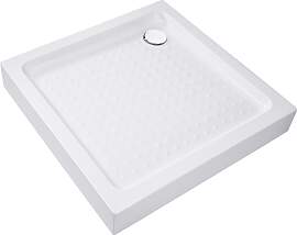 Eckduschwanne WELLTIME "Trento", weiß,