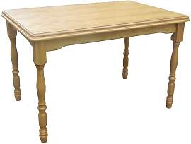 Eckiger Bistrotisch Holz Country