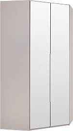Eckkleiderschrank New York Grau/Sahara