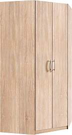 Eckkleiderschrank PRIESS "Husum", braun