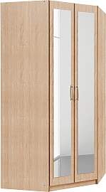 Eckkleiderschrank PRIESS "Husum", braun