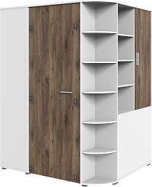 Eckkleiderschrank WIMEX "Joker", weiß