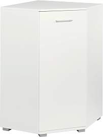 Eckkommode PRIESS, weiß, Ausführung 2, Sideboards