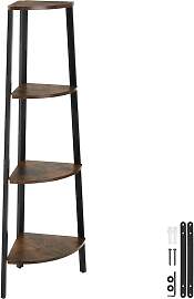 Eckregal Newbridge 34x34x125cm - Industrial Holz